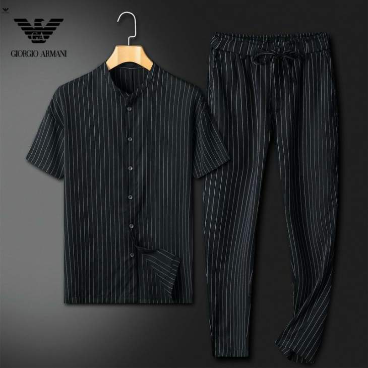 Picture of Armani Short Shirt Pant Suits _SKUArmaniM-4XL25cx1819887